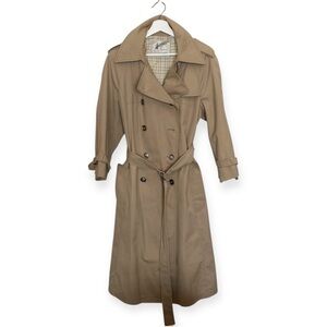 Vintage 1970s Iconic London Fog Trench Coat – Women’s Size 16.5